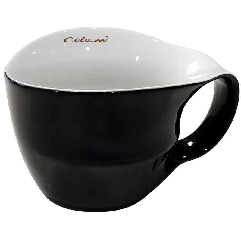 Luigi Colani Porzellan Jumbotasse schwarz