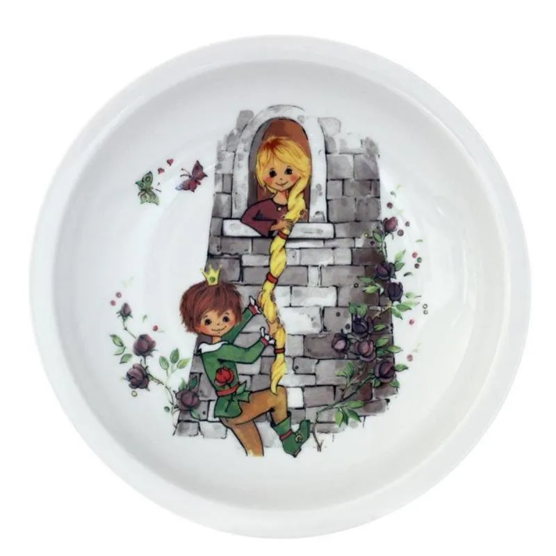Kinder Teller tief 20 cm Rapunzel