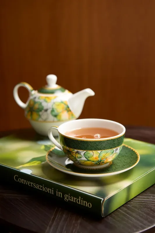 Tea4One mit Untertasse MIRABILIA 400 ml "Libellula"