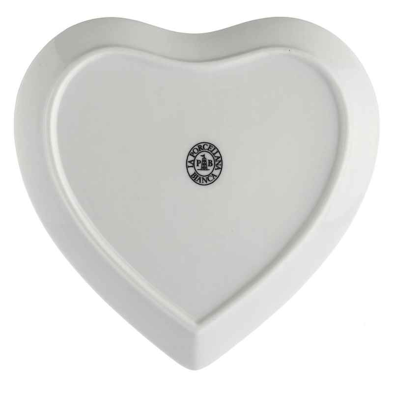 Preview: Dessertteller Herzform 2er Set 17 × 17 cm Cupido