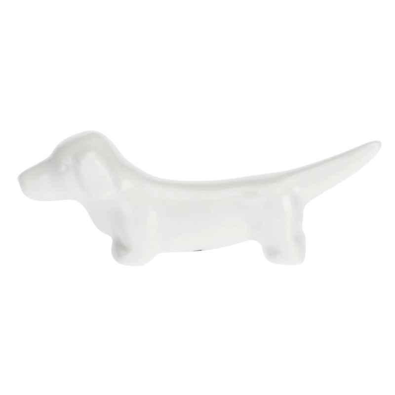 Preview: Besteckhalter 6er Set Hund "Appoggia Posate Cane" Fattoria 7,5 cm
