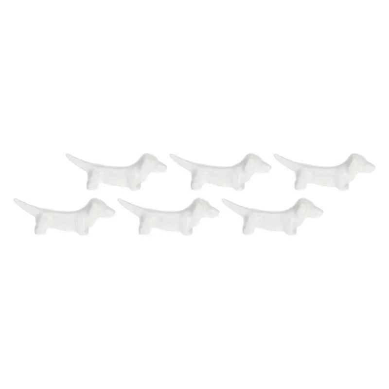Besteckhalter 6er Set Hund "Appoggia Posate Cane" Fattoria 7,5 cm