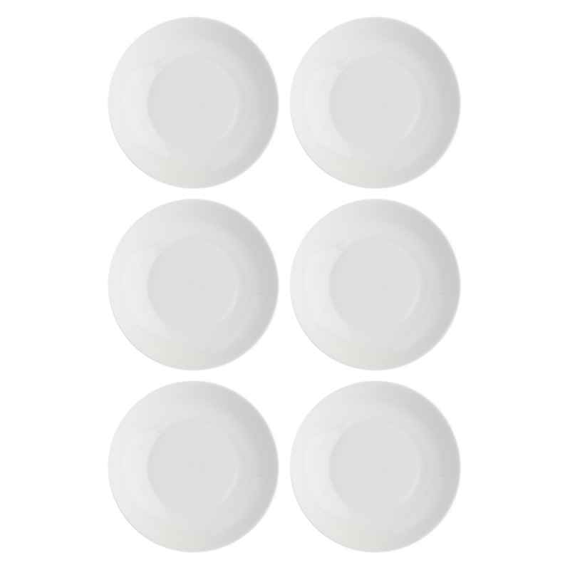 Preview: Suppenteller Coup 20 cm Weiß Set 6 Stück