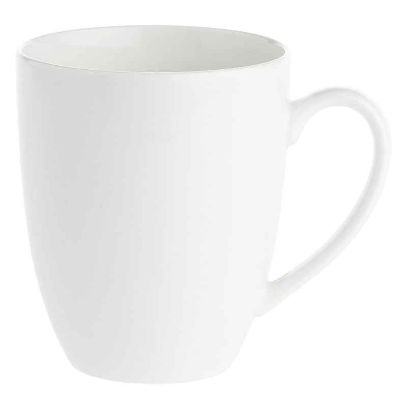 Kaffeebecher 450 ml Weiß Set 6 Stück