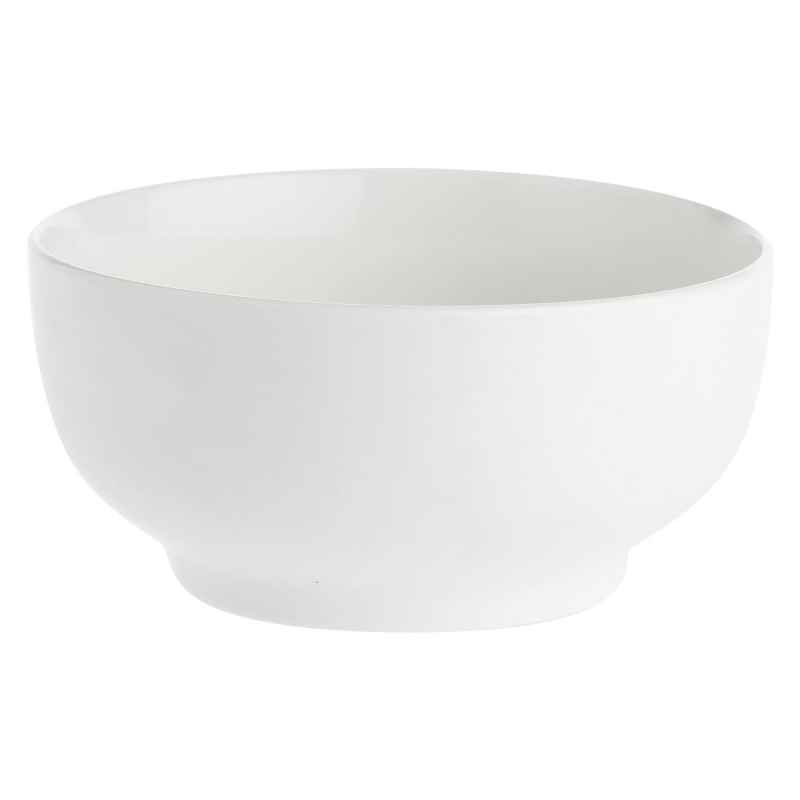 Preview: Salatschale / Beilagenschale 13 cm Weiß Set 2 Stück