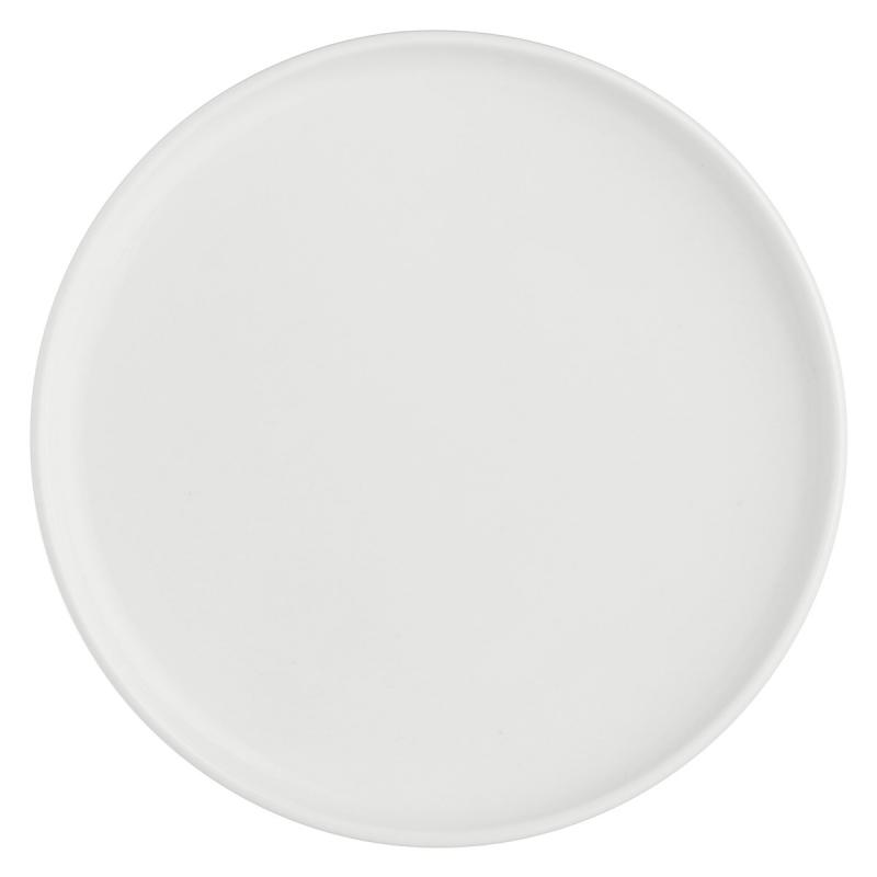 Preview: Teller flach Essenziale Gourmet Ø 17 cm Weiß Set 6 Stück