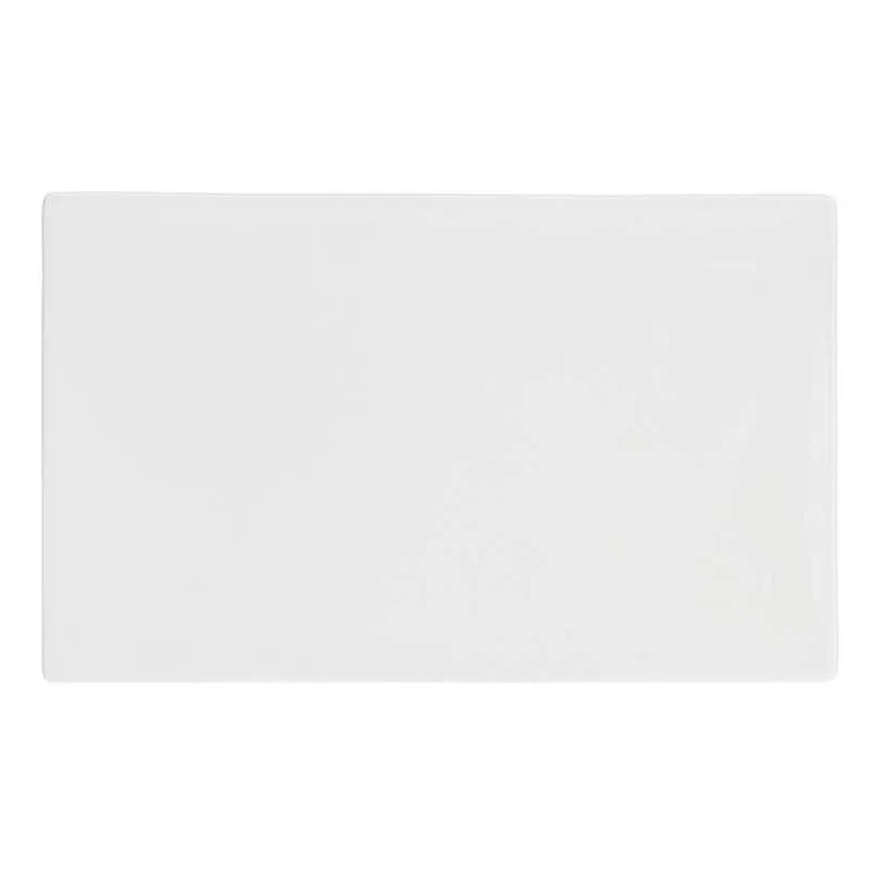 Servierplatte rechteckig Essenziale Gourmet 28 x 17 cm Weiß