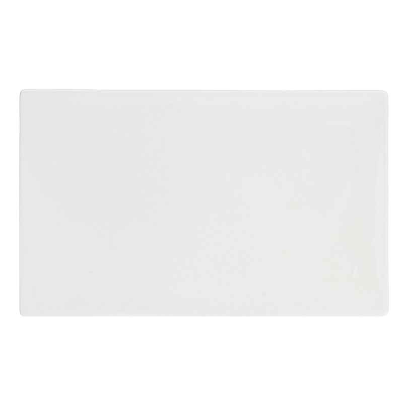 Servierplatte rechteckig Essenziale Gourmet 35 x 23 cm Weiß