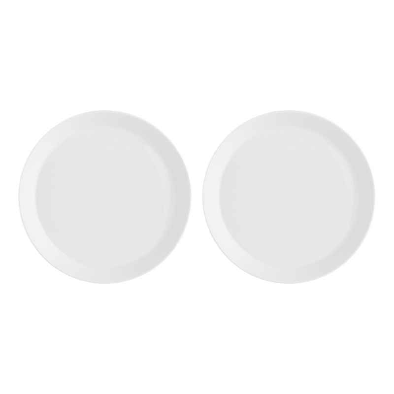 Preview: Teller tief Essenziale Gourmet Ø 21,5 cm Weiß Set 2 Stück