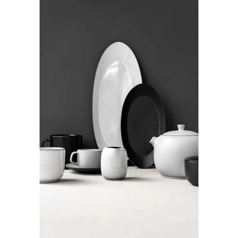 EQUINOXE TEETASSE MIT UNTERTASSE 200 ml Weiss Kumulus
