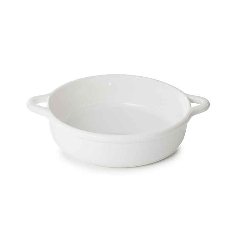 Preview: RUNDE INDUKTIONSKASSEROLLE 31 CM MIT PORZELLANDECKEL Alabaster Weiss