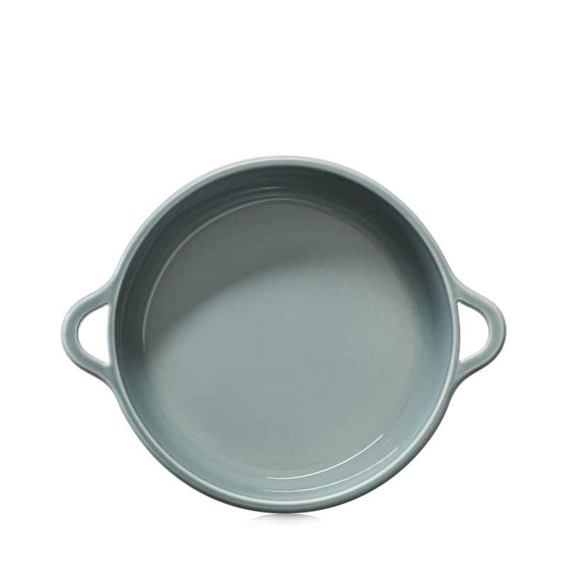 Preview: RUNDE AUFLAUFFORM 31 CM Wolkengrau REVOL BOMBANCE
