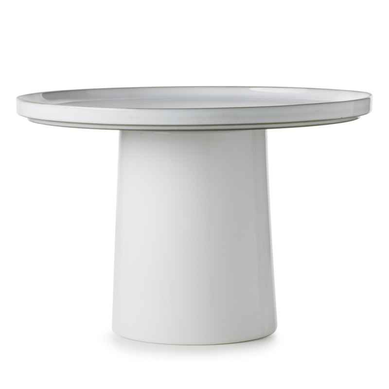 Preview: TORTENSTÄNDER CARACTERE L 30 cm WEISS CUMULUS
