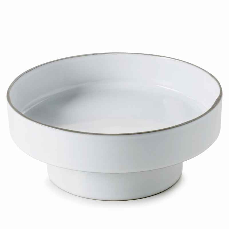 Preview: TORTENSTÄNDER CARACTERE M 26 cm WEISS CUMULUS