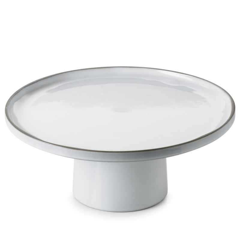 Preview: TORTENSTÄNDER CARACTERE XL 33 cm WEISS CUMULUS