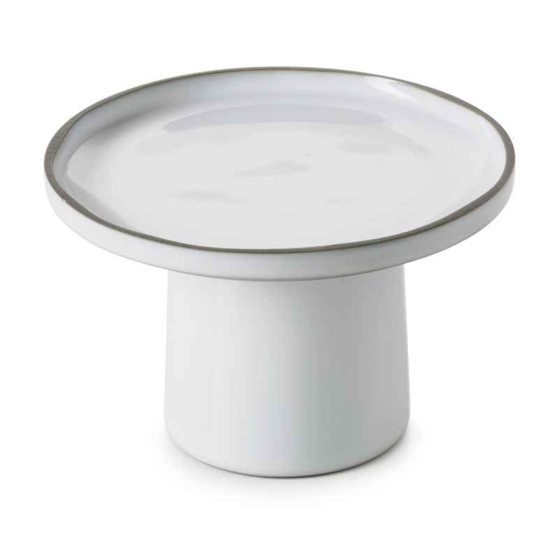 Preview: TORTENSTÄNDER CARACTERE XS 15 cm WEISS CUMULUS