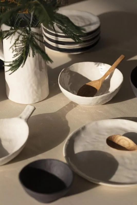 YLI DESSERTTELLER 21,5 CM Alabaster Weiss