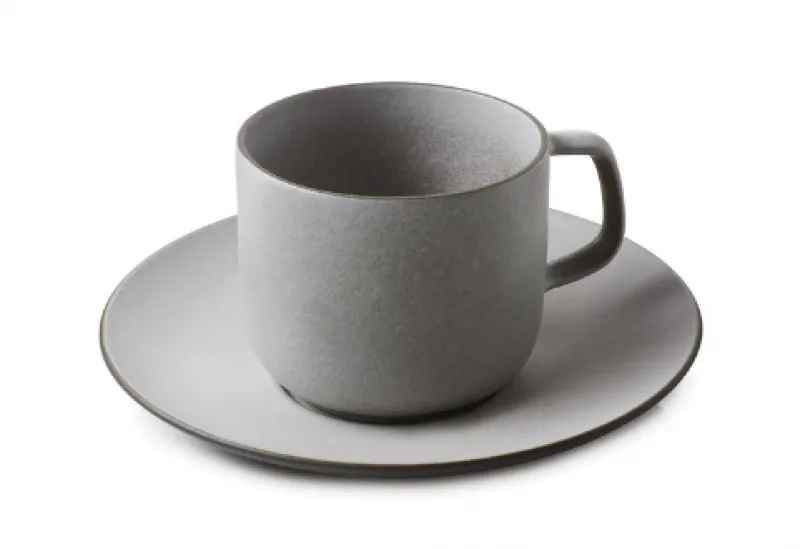 EQUINOXE TEETASSE MIT UNTERTASSE 200 ml Pfeffer