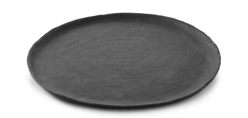 Preview: YLI FLACHER TELLER 28,5 CM Matt schiefer style