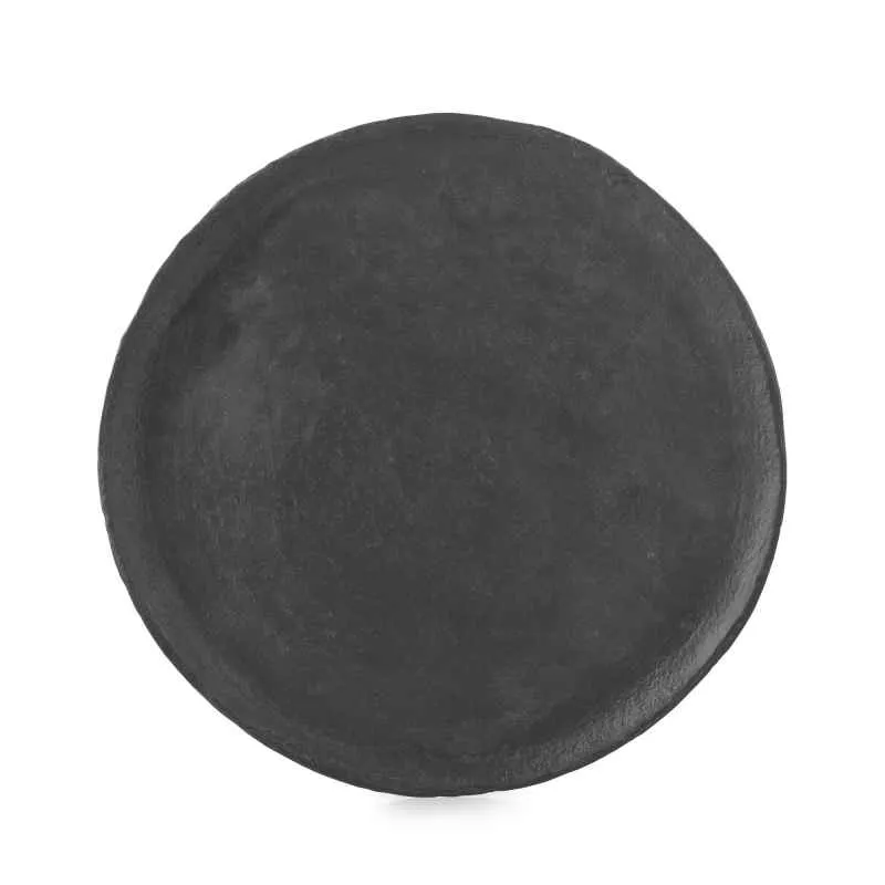 YLI FLACHER TELLER 28,5 CM Matt schiefer style