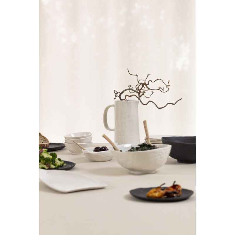 Preview: YLI SCHAUFELPLATTE 18,5 CM Alabaster Weiss