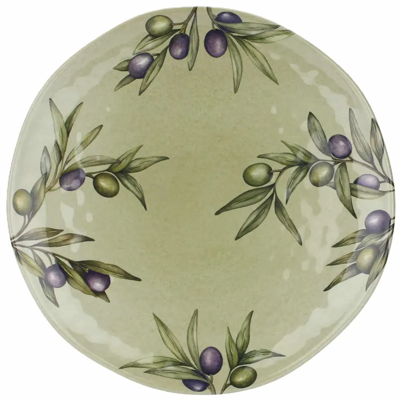 Servierteller Ø 42 cm Olive
