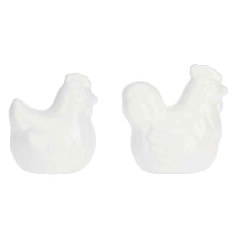 Preview: Salz- und Pfefferstreuer-Set "Gallo Gallina" Fattoria 5 x 8 cm