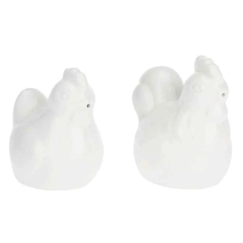 Salz- und Pfefferstreuer-Set "Gallo Gallina" Fattoria 5 x 8 cm