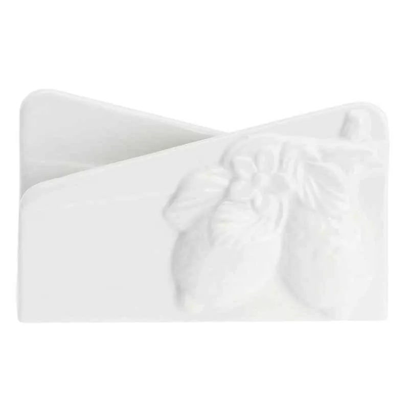 Serviettenhalter 2er Set "Portatovaglioli Limoni" Fattoria 16 x10 cm