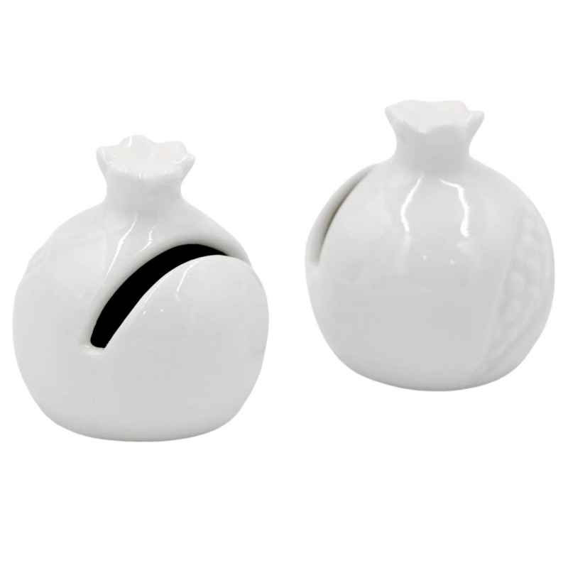 Preview: Platzkartenhalter 2er Set "Segnaposto Melograno" Fattoria 4,5 x 5 cm