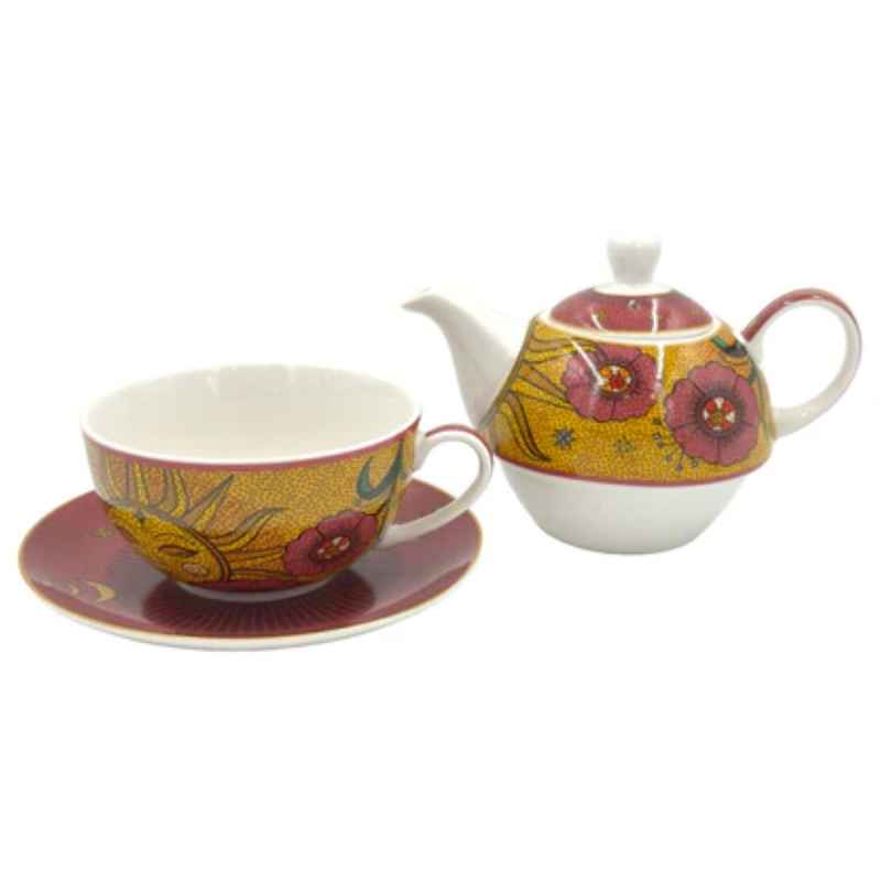 Preview: Tea4One mit Untertasse MIRABILIA 400 ml „Sole & Luna“