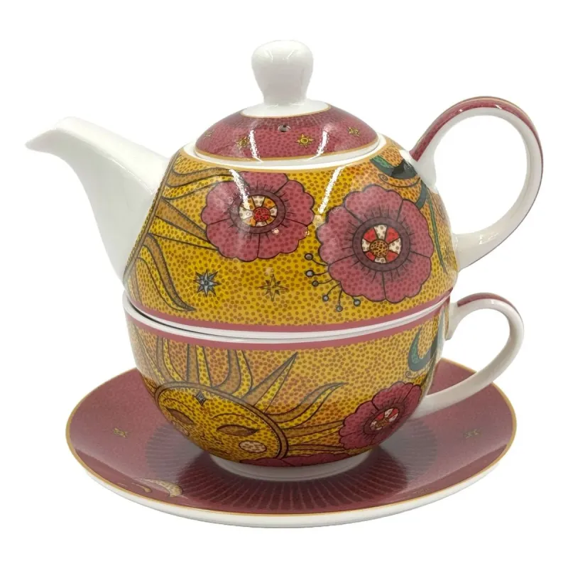 Tea4One mit Untertasse MIRABILIA 400 ml „Sole & Luna“