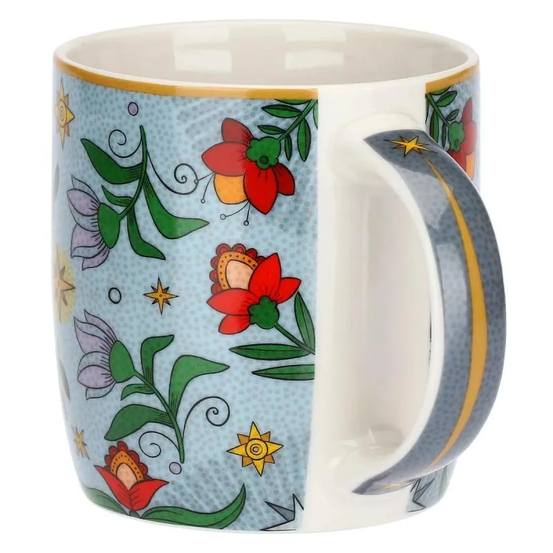 Porzellanbecher 2er Set MIRABILIA 350 ml „Sole & Luna“