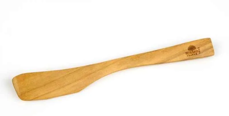 Gerader Spachtel 15,5 cm Olivenholz