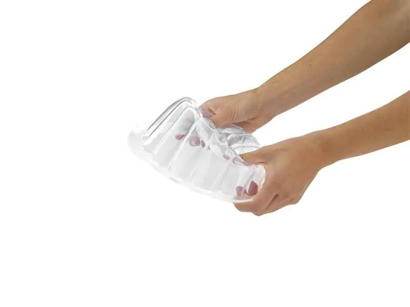 Silikon Backform transparent Quicheform