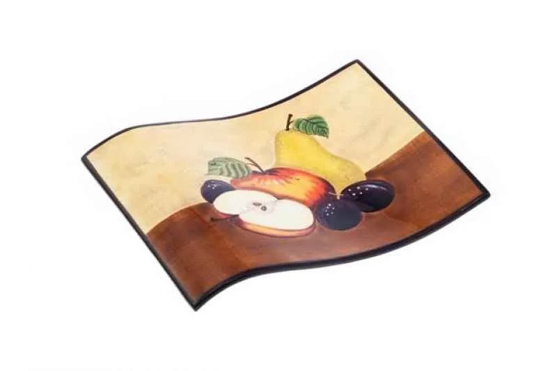 Obstschale 32cm handbemalt 