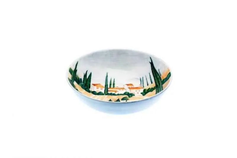 Schale rund 24cm handbemalt "SIENA"