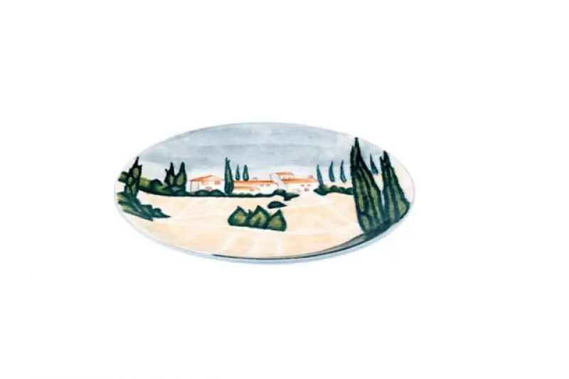 Teller tief 22cm handbemalt "SIENA"