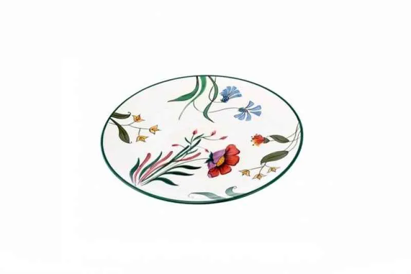 Teller flach 27cm handb.