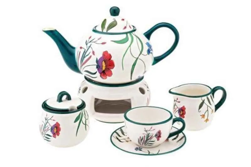 Milchkännchen handb. "BLÜTENZAUBER"