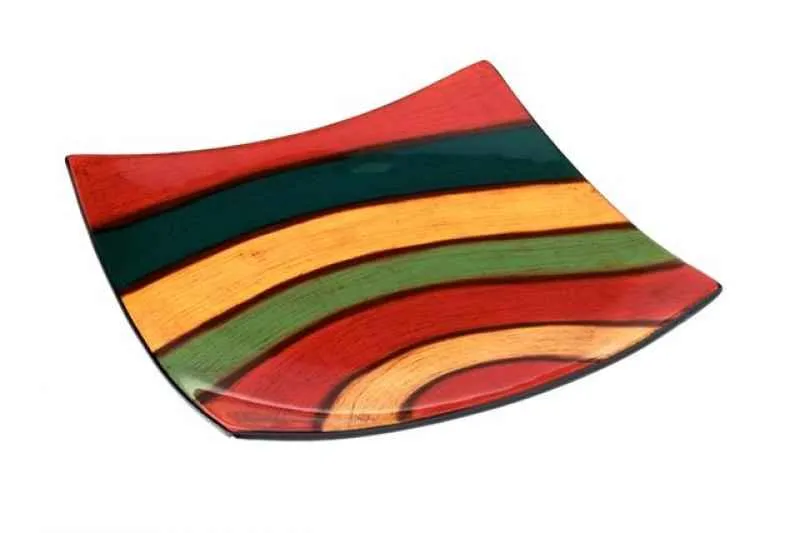 Schale 23cm handbemalt 