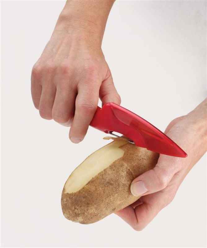 Preview: Peel & Slice Messer orange