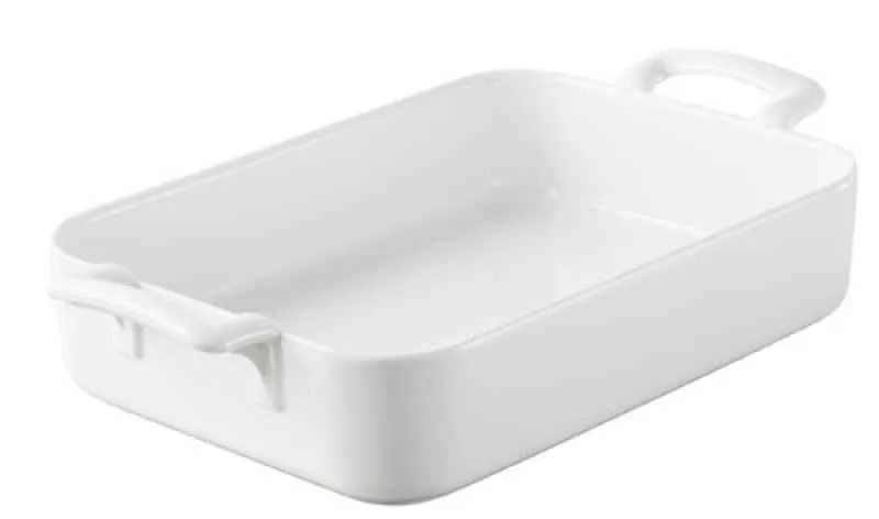 AUFLAUFFORM 350 cl RECHTECKIG Weiss REVOL