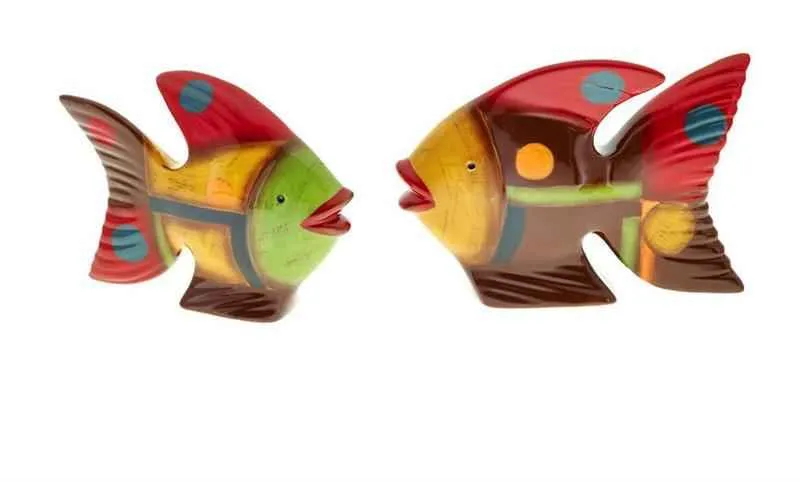 Fisch 12cm handbemalt „SAMBA“