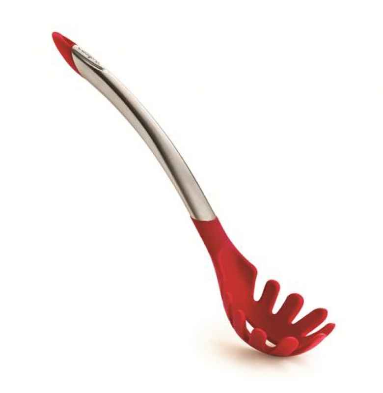 Preview: Spaghetti Heber LFGB-Silicone 12.2"/31cm rot