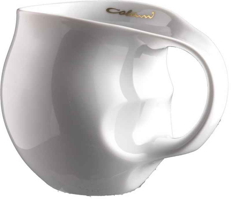 Preview: Luigi Colani Porzellan Kaffeebecher white