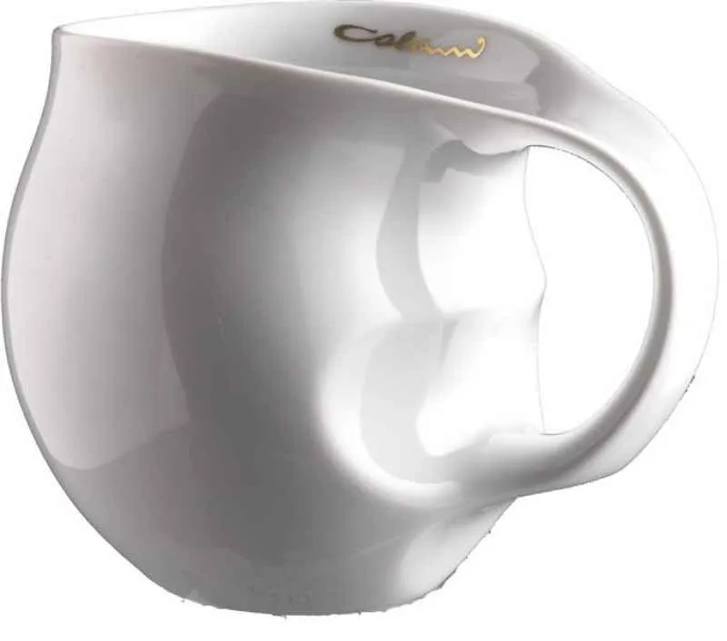 Luigi Colani Porzellan Kaffeebecher white