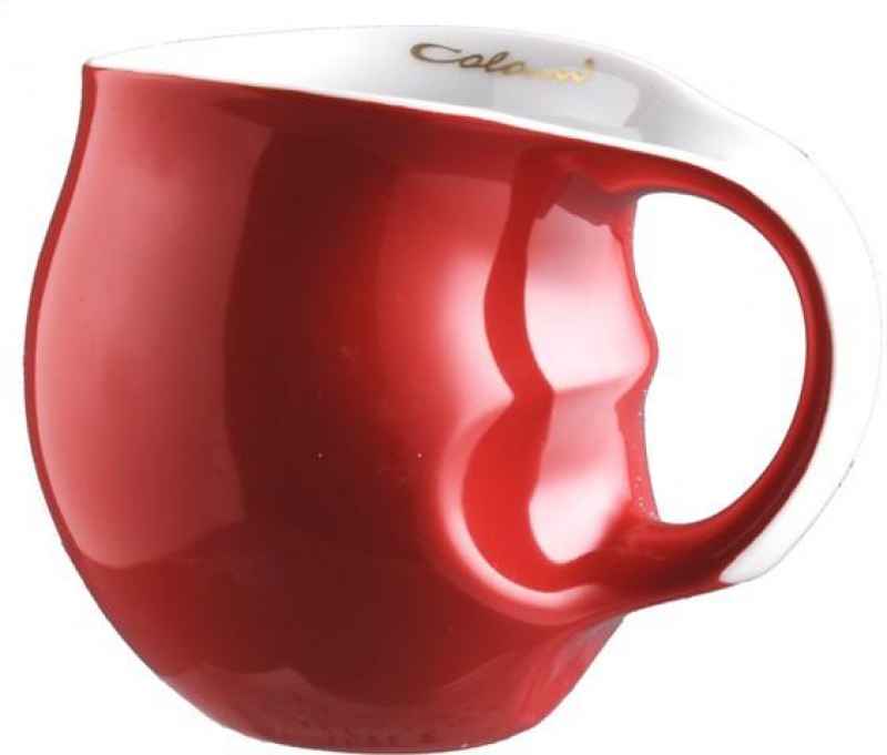 Preview: Luigi Colani Porzellan Kaffeebecher rot
