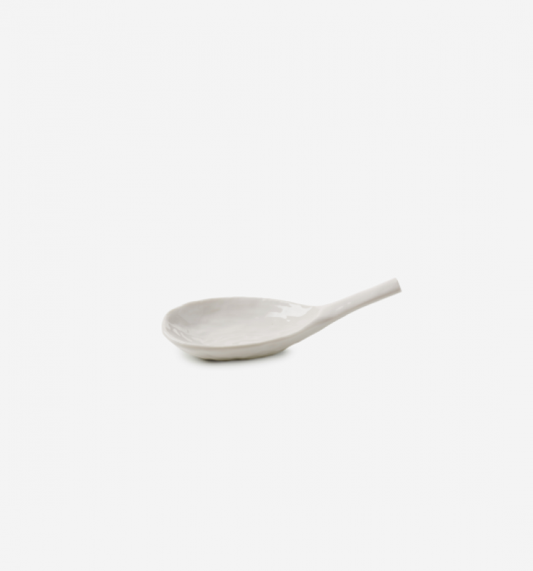 Preview: YLI AMUSE GUEULE LÖFFEL/ ABLAGE-LÖFFEL 9 CM Alabaster Weiss