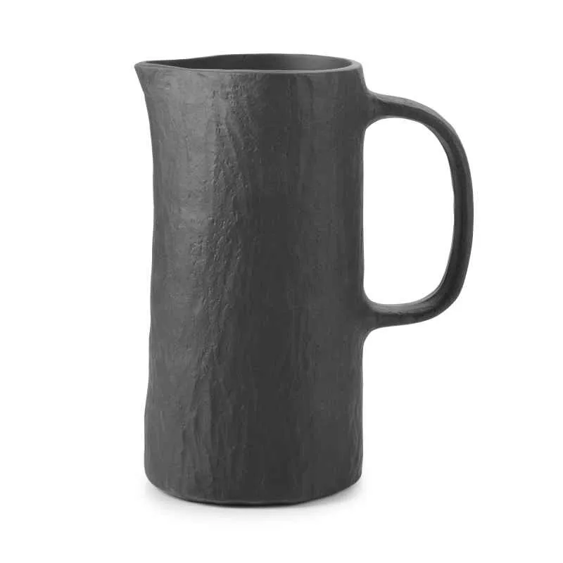 YLI WASSERKRUG/ PITCHER/ VASE 80 CL Matt schiefer style